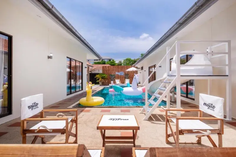ภายนอก Mojito Pool Villa