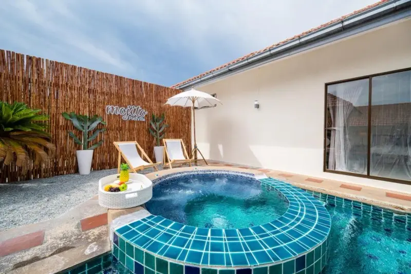 ภายนอก Mojito Pool Villa