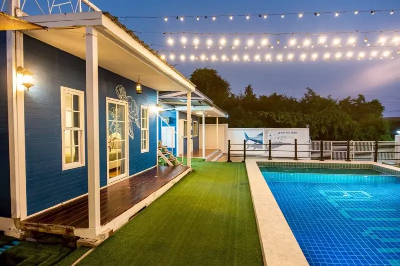 ภายนอก Blu Villa Sattahip