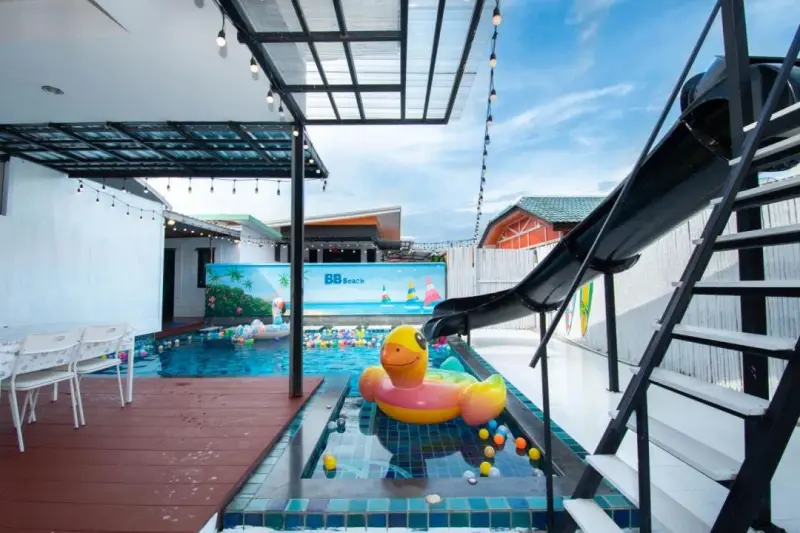 ภายนอก BB Beach Jomtien 5ห้องนอน