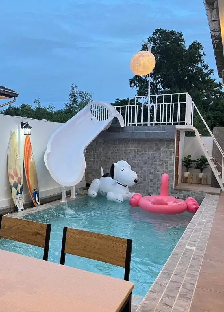 ภายนอก Ashy poolvilla