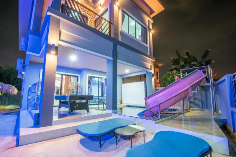 ภายนอก Lee luxury 39 pool villa
