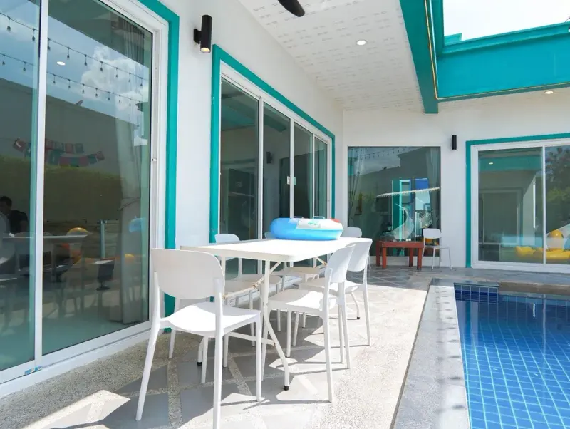 ภายนอก Muji Pool Villa พัทยา