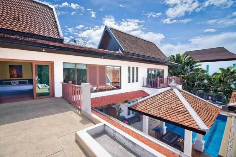 ภายนอก Na Jomtien Villa 3