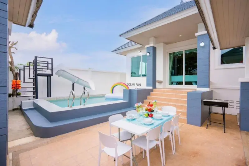 ภายนอก Ocean Fun Pool Villa