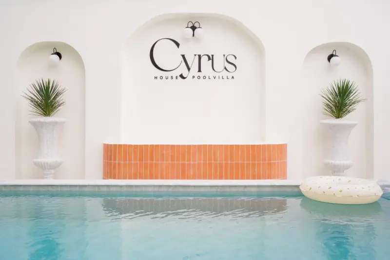 ภายนอก Cyrus House Poolvilla
