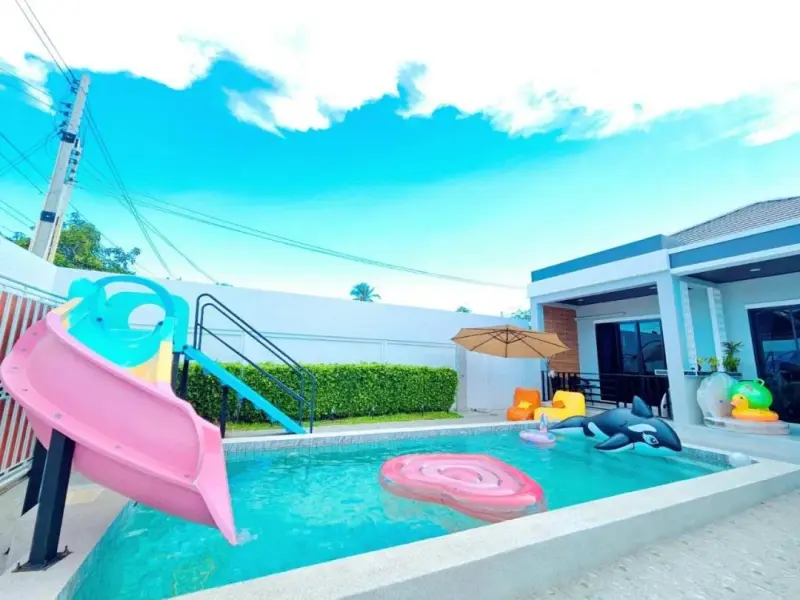 ภายนอก Mana Pool Villa
