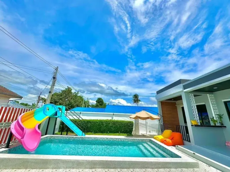 ภายนอก Mana Pool Villa
