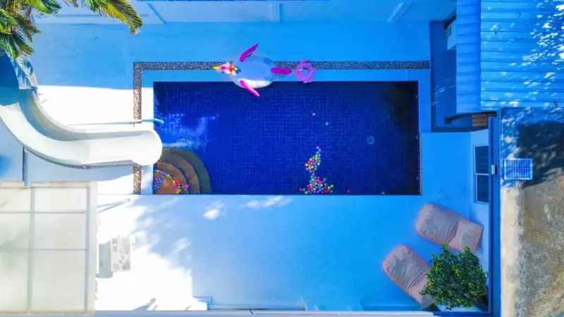 ภายนอก Disco Time Pool Villa