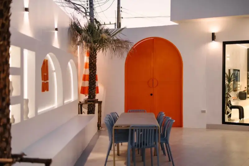 ภายนอก Villa De Moon