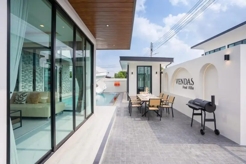ภายนอก Vendas Pool Villa