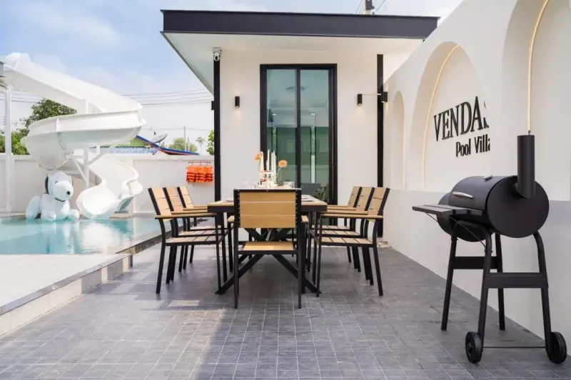 ภายนอก Vendas Pool Villa