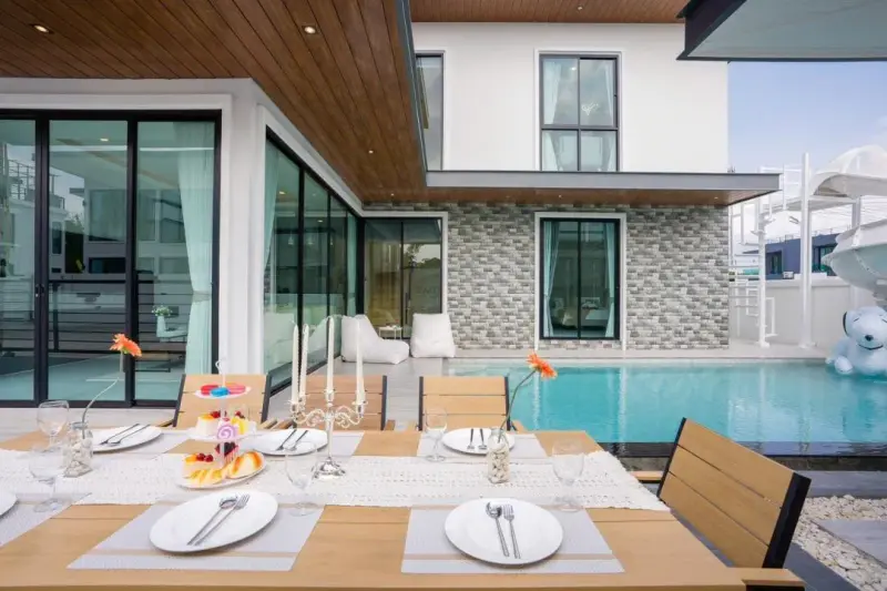ภายนอก Vendas Pool Villa