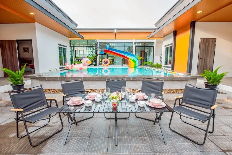 ภายนอก Crop House Poolvilla