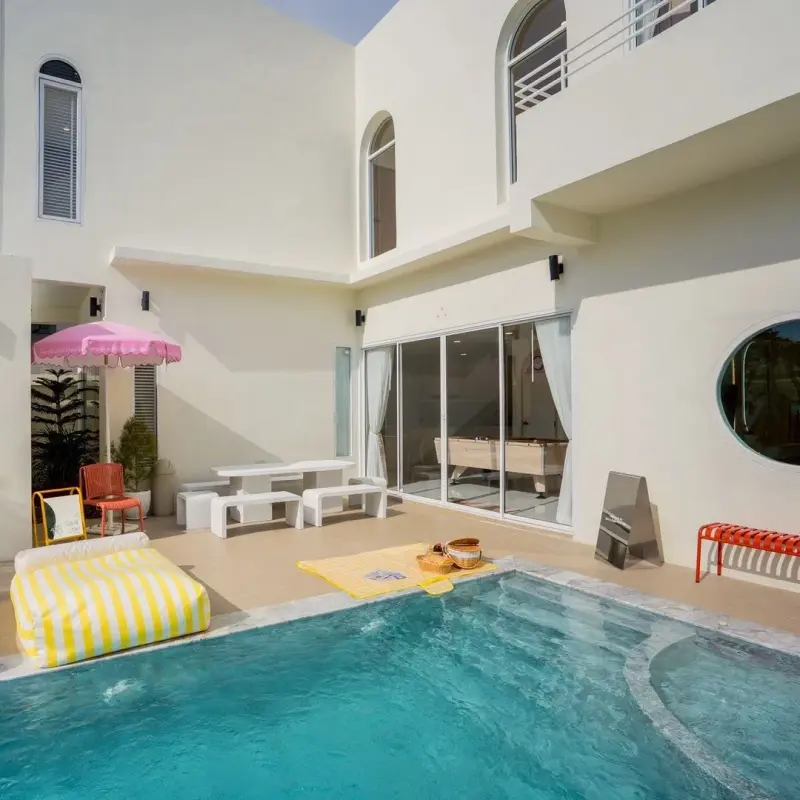 ภายนอก Sun&zone pool villa