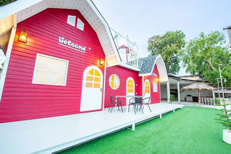 ภายนอก Red Lotus House n.03
