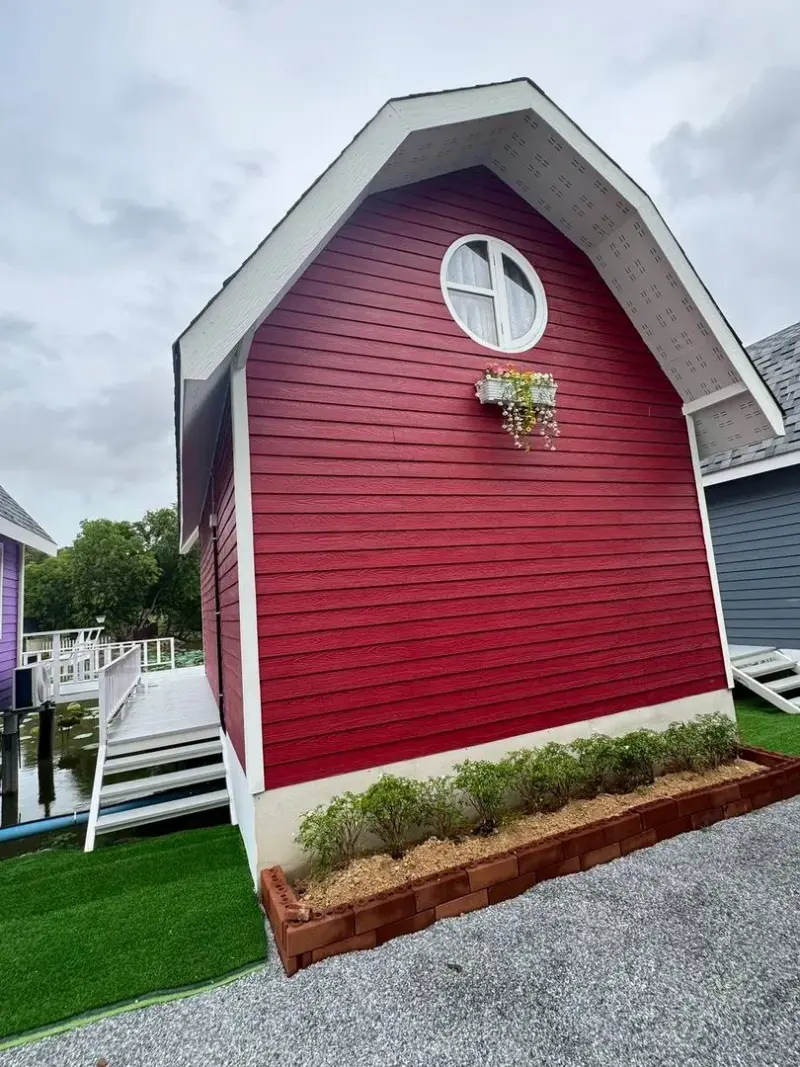 ภายนอก Red Fram House No.6