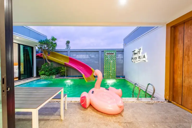 ภายนอก The H pool villa