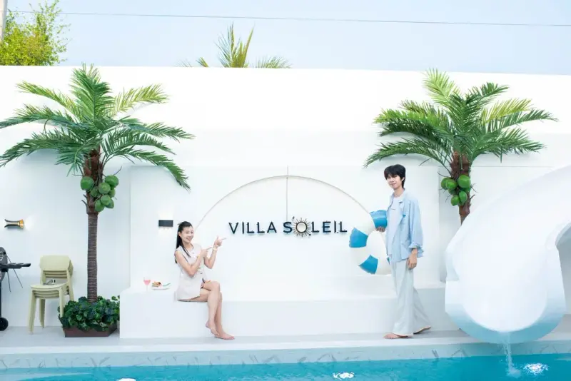 ภายนอก Villa SOLEIL