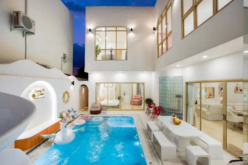 ภายนอก Sun&Zone Pool Villa 2