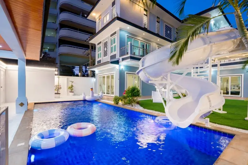 ภายนอก PK BEACH VILLA PATTAYA