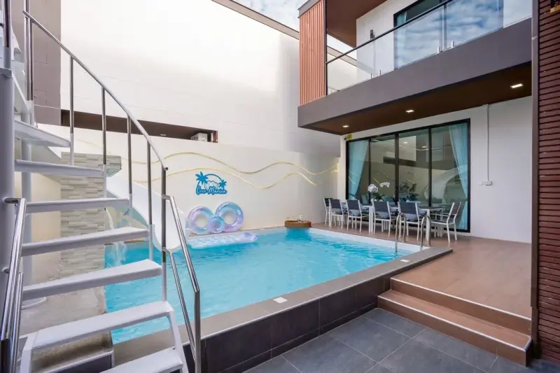 ภายนอก Coco Marina villa Pattaya