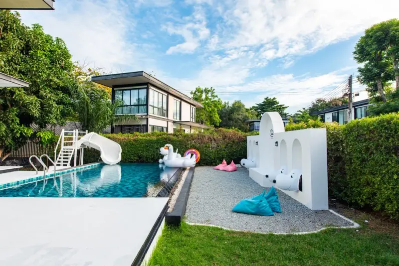 ภายนอก The Celestia House (ห้วยใหญ่)