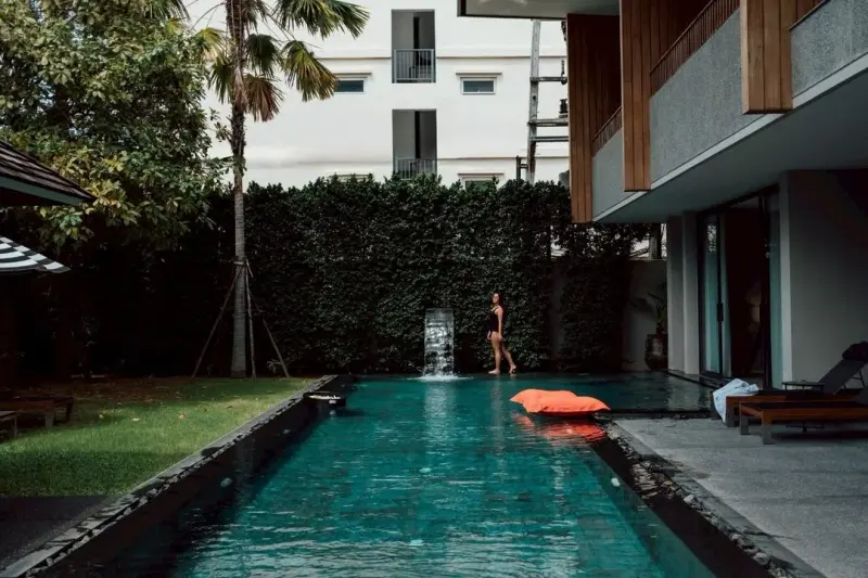 ภายนอก Villa De Time