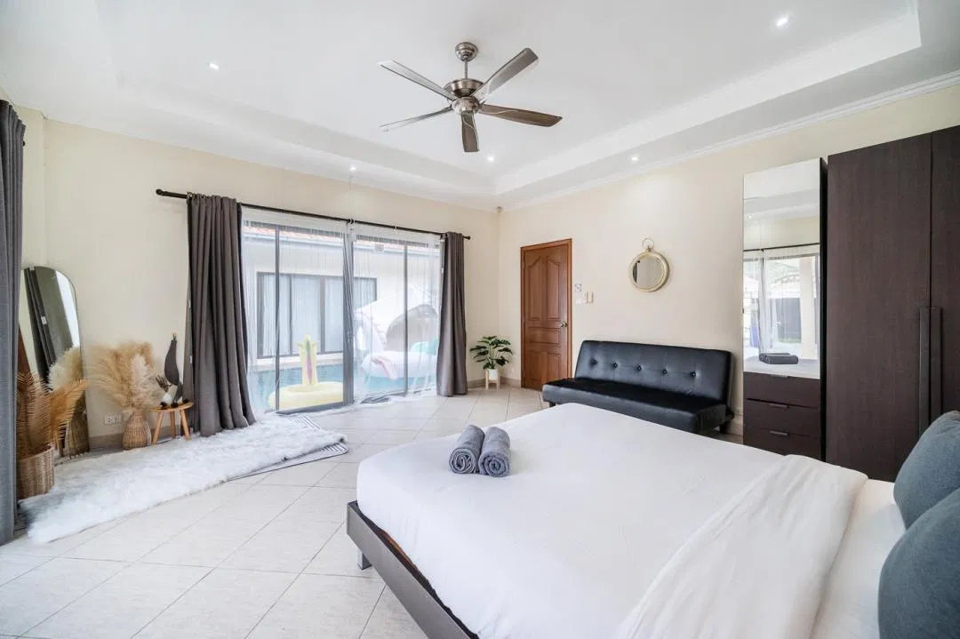 ห้องนอน Mojito Pool Villa