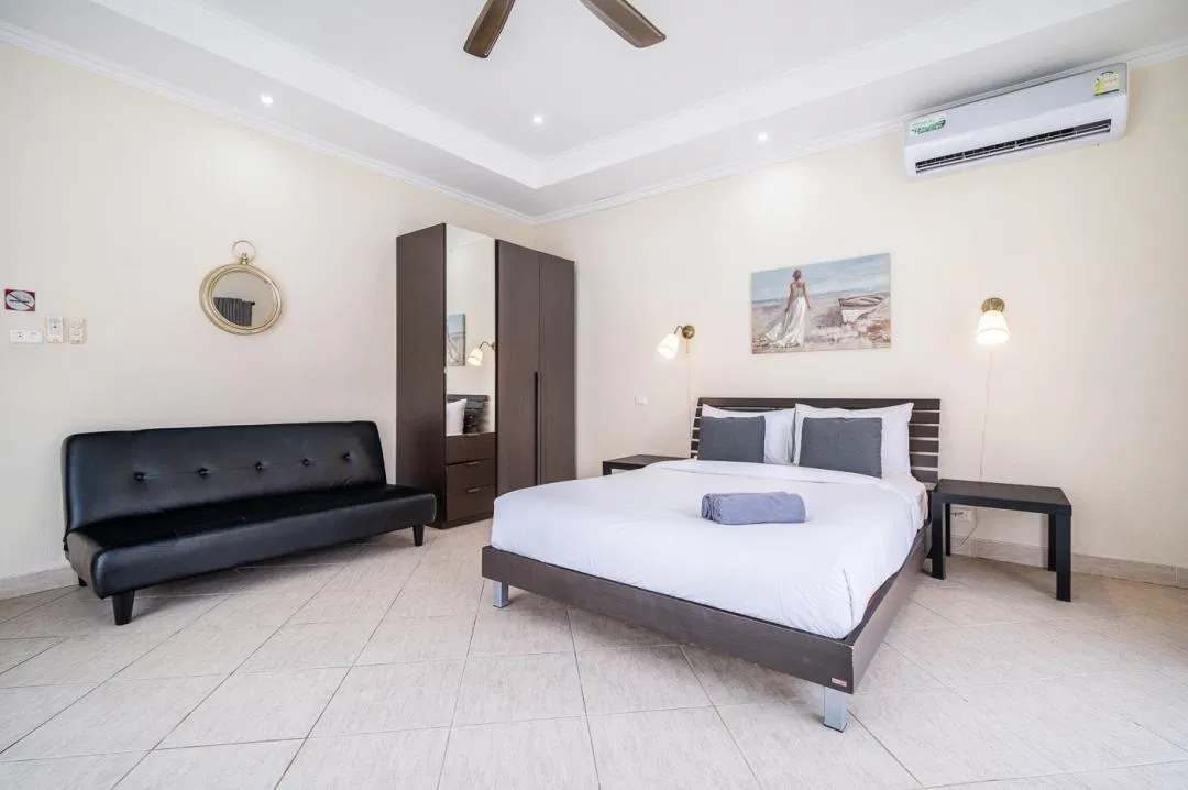 ห้องนอน Mojito Pool Villa