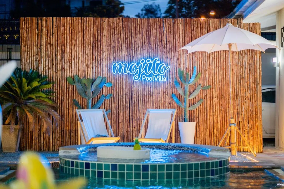 ภายนอก Mojito Pool Villa