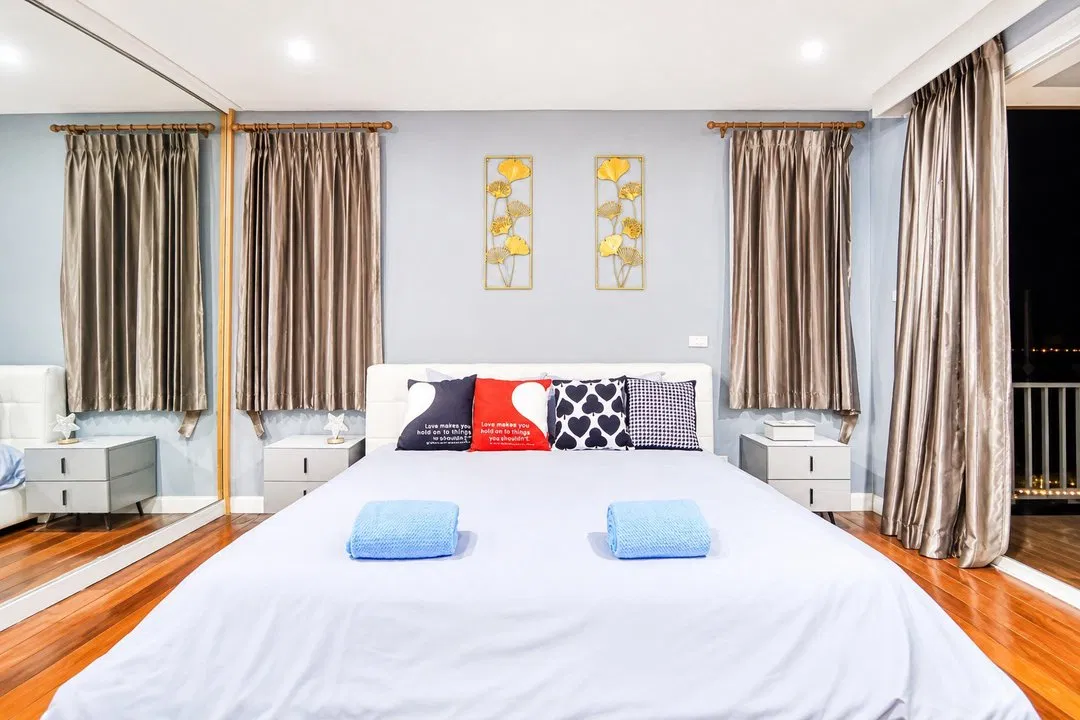 ห้องนอน Baan Rimtalay 107