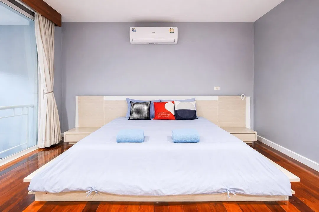 ห้องนอน Baan Rimtalay 107
