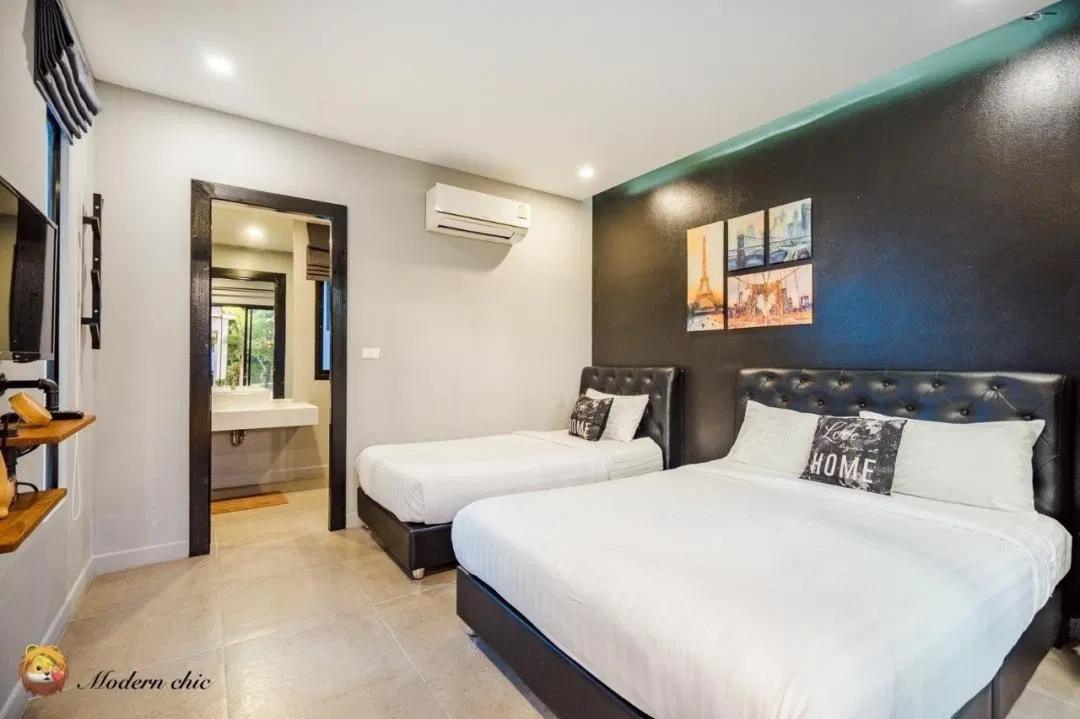 ห้องนอน Modern Chic Hua Hin
