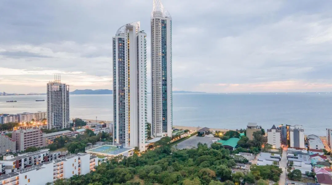 ภายนอก Blue Poolvilla (jomtien)