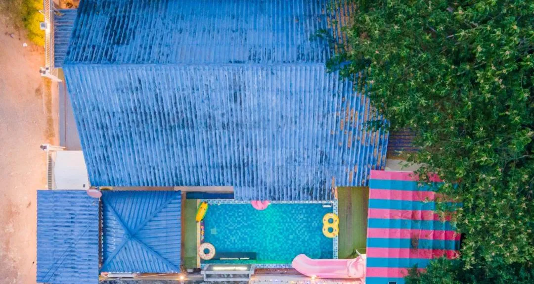 ภายนอก Blue Poolvilla (jomtien)