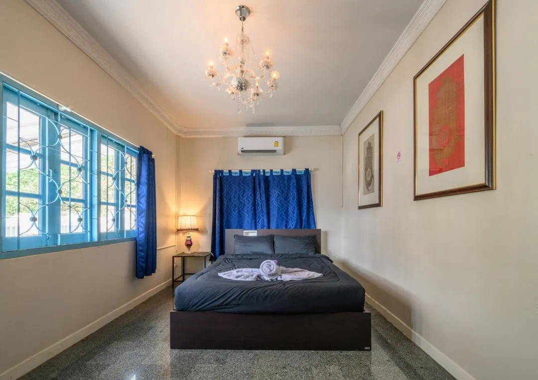 ห้องนอน Blue Poolvilla (jomtien)