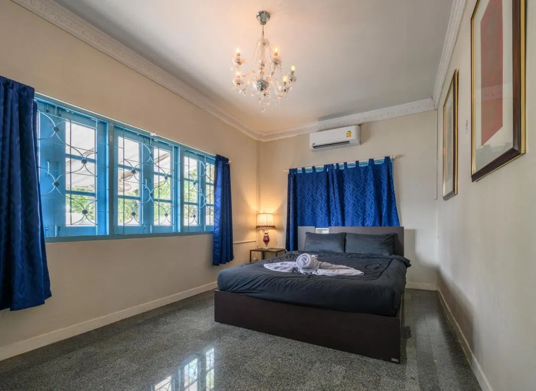 ห้องนอน Blue Poolvilla (jomtien)
