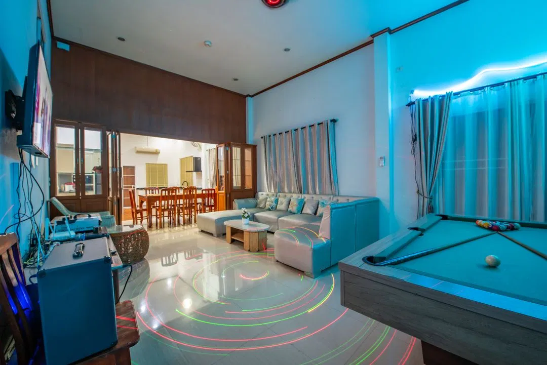 ภายใน White Sand Pool Villa