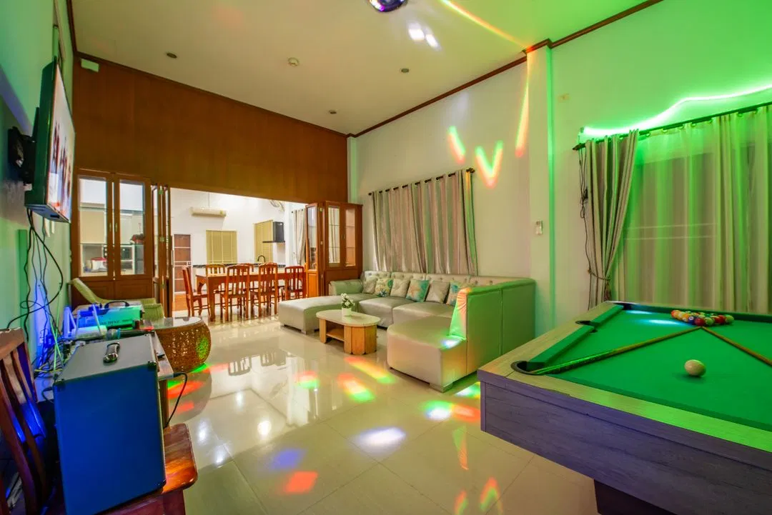ภายใน White Sand Pool Villa