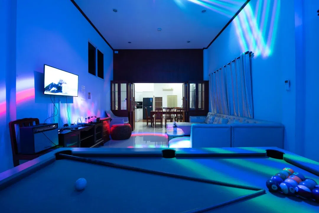 ภายใน White Sand Pool Villa