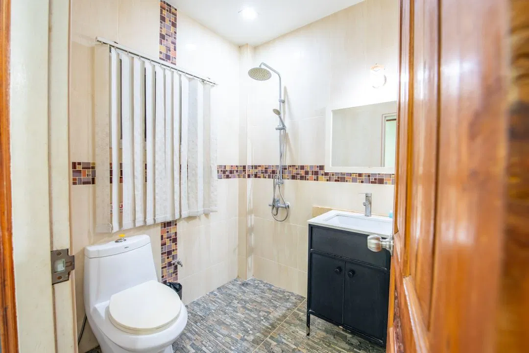 ห้องน้ำ White Sand Pool Villa