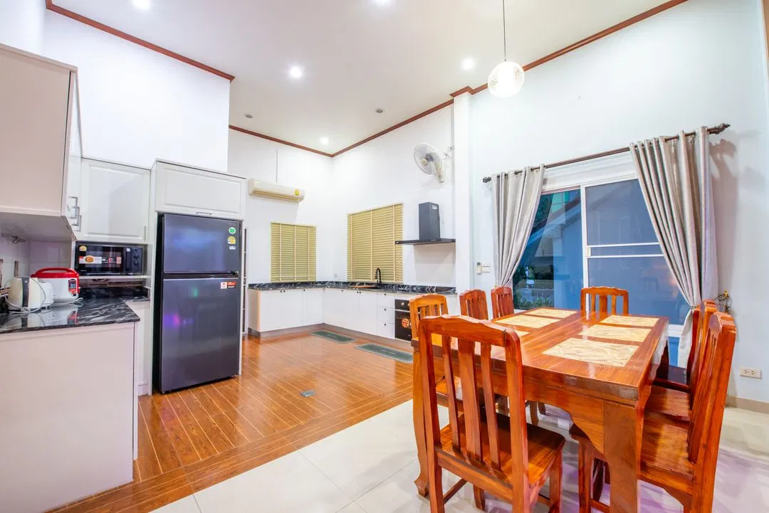 ครัว White Sand Pool Villa