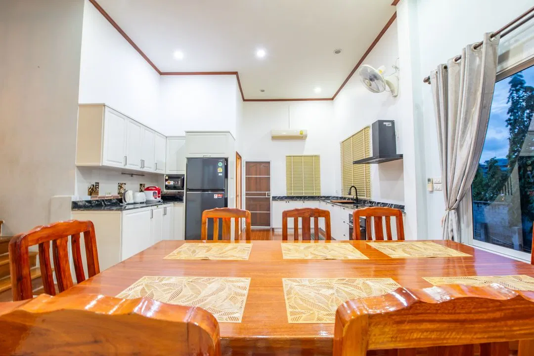 ครัว White Sand Pool Villa