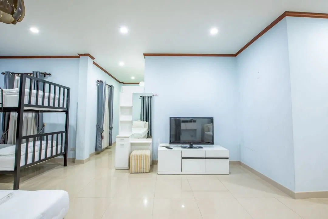 ห้องนอน White Sand Pool Villa