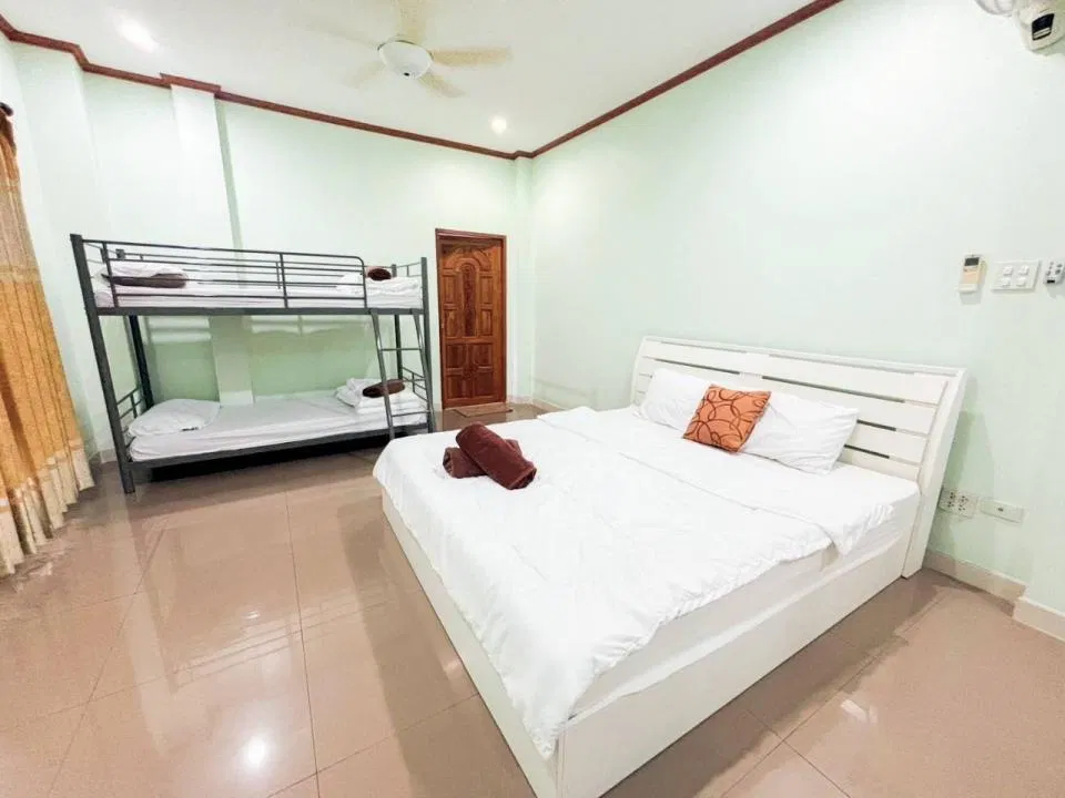 ห้องนอน Sea View Pool Villa