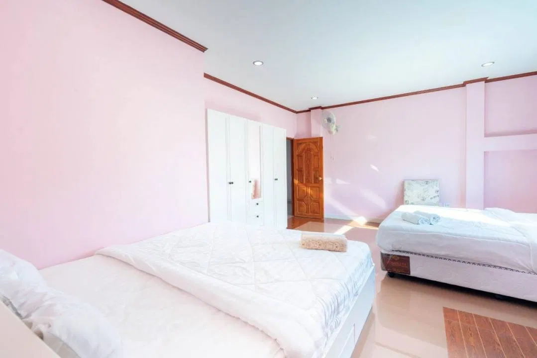 ห้องนอน Sea View Pool Villa