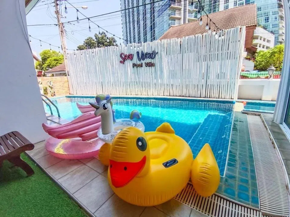 ภายนอก Sea View Pool Villa