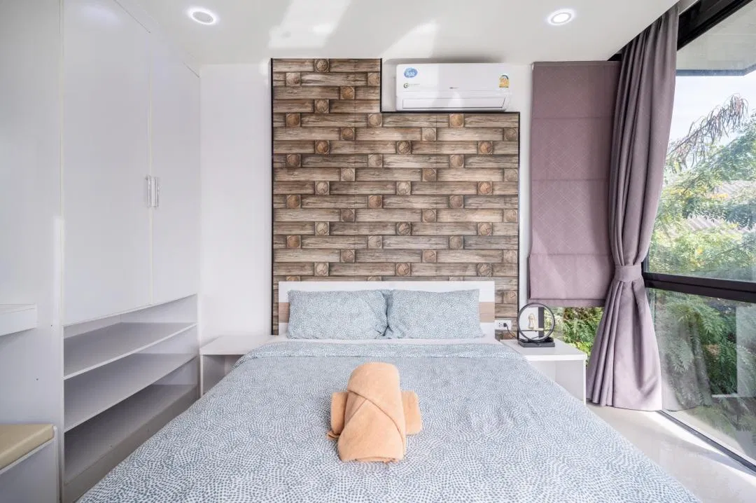 ห้องนอน Anb loft No.9 poolvilla