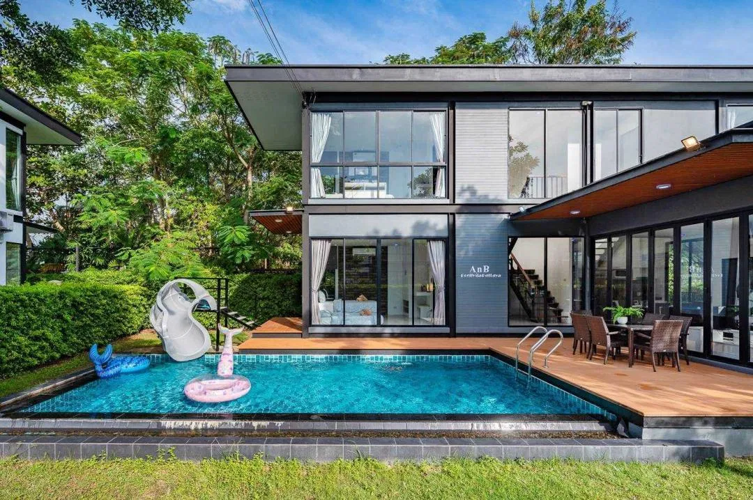 ภายนอก Anb loft No.9 poolvilla